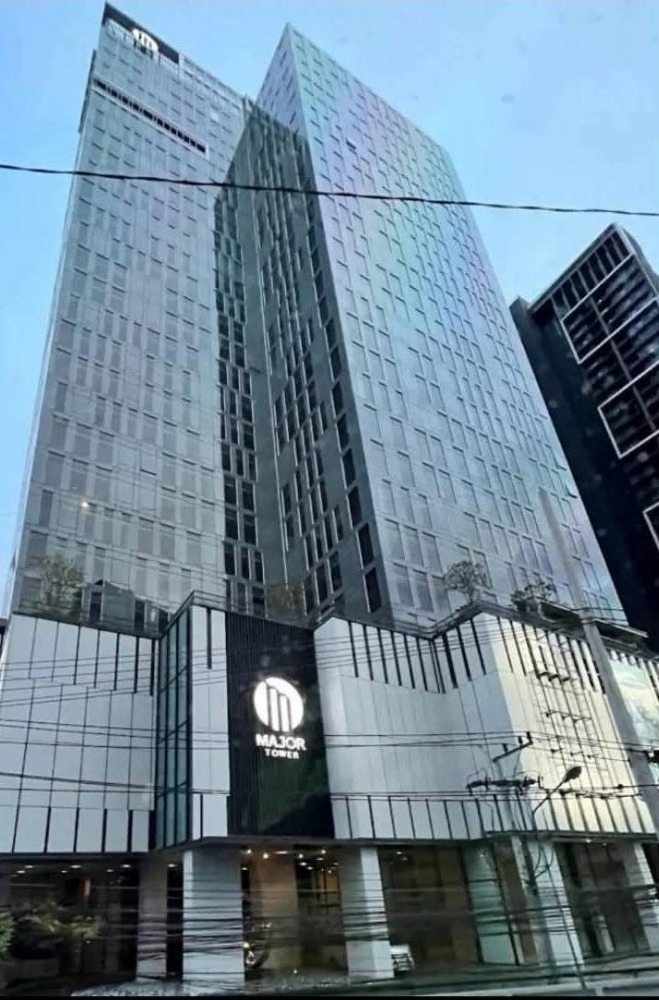 For RentOfficeRamkhamhaeng, Hua Mak : Office space for rent, Major Tower Building, Rama 9 - Ramkhamhaeng, near Airport Link Ramkhamhaeng, 5th floor, area 95 sq m., monthly rent 104,500 Baht*