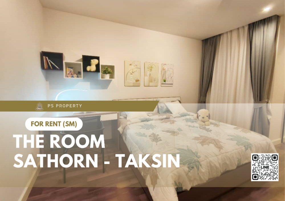 ให้เช่าคอนโดท่าพระ ตลาดพลู วุฒากาศ : ให้เช่า ✨ The Room Sathorn - Taksin ✨ เฟอร์นิเจอร์ และ เครื่องใช้ไฟฟ้าครบ ใกล้ BTS สะพานตากสิน