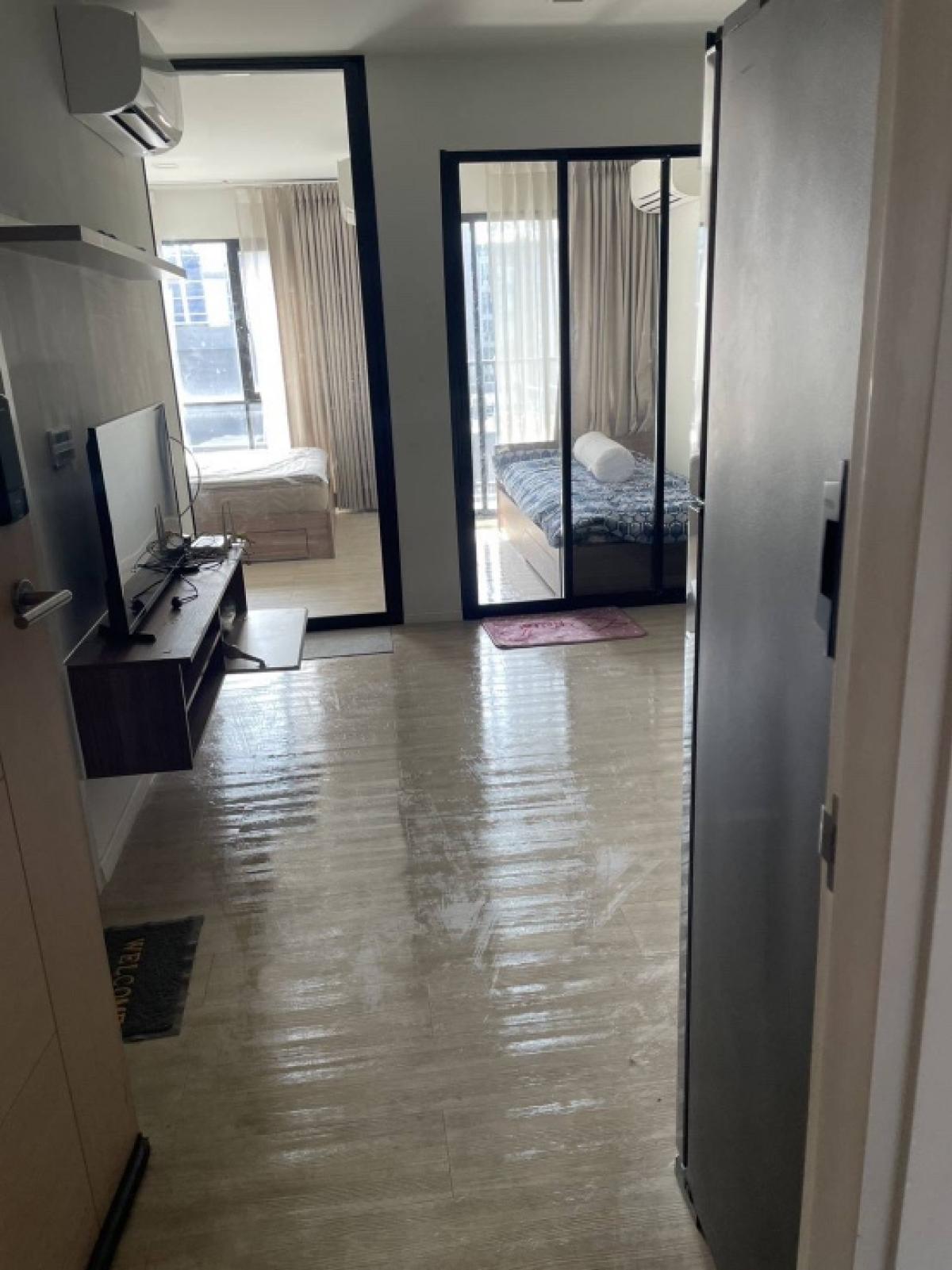 For RentCondoPathum Thani,Rangsit, Thammasat : Renting Kave Condo 2 bedrooms, the room is ready to move in.