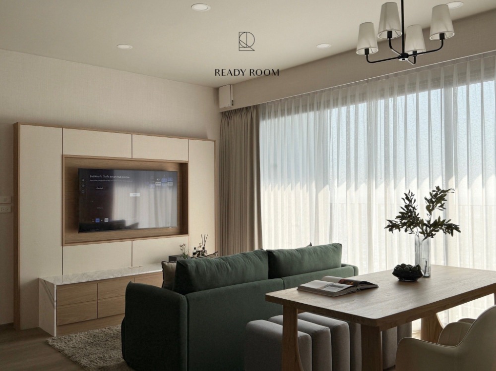 ให้เช่าคอนโดบางนา แบริ่ง ลาซาล : ให้เช่า 🔥 Whizdom The Forestias 🔥 ห้องสวยตกแต่งครบพร้อมเฟอร์นิเจอร์ และ เครื่องใช้ไฟฟ้า