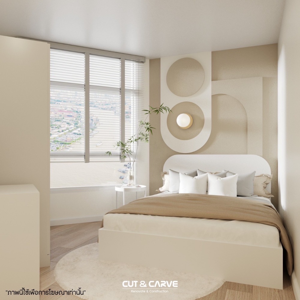 For SaleCondoRamkhamhaeng, Hua Mak : ✨Corn Cob Condo: 2 bedrooms, unblocked view, near BTS Sri Kreetha, ready to move in!✨