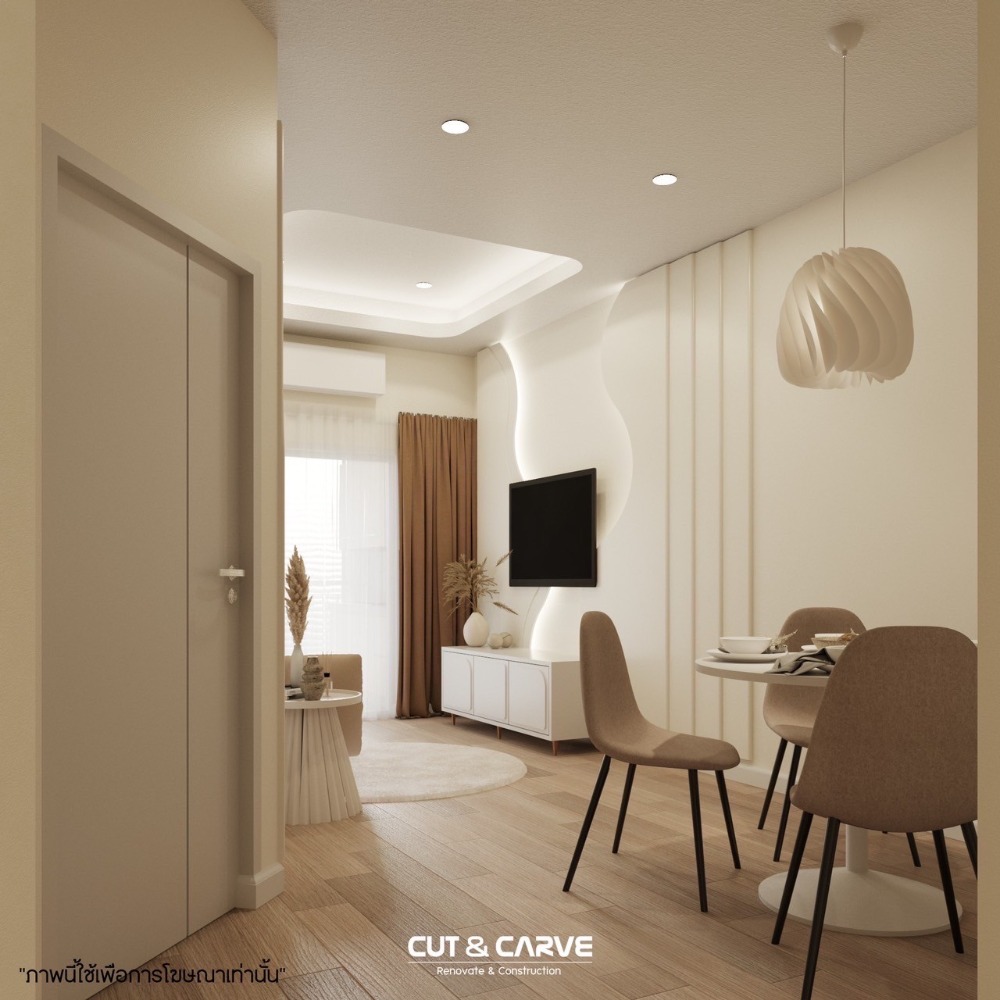 For SaleCondoRamkhamhaeng, Hua Mak : ✨Corn Cob Condo: 2 bedrooms, unblocked view, near BTS Sri Kreetha, ready to move in!✨