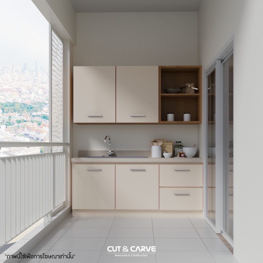 For SaleCondoRamkhamhaeng, Hua Mak : ✨Corn Cob Condo: 2 bedrooms, unblocked view, near BTS Sri Kreetha, ready to move in!✨