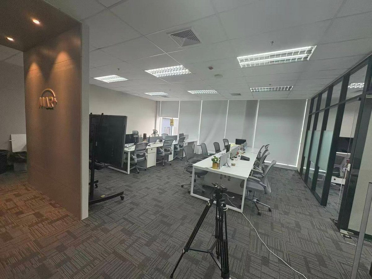 ให้เช่าสำนักงานรามคำแหง หัวหมาก : ให้เช่า พื้นที่สำนักงาน อาคารเมเจอร์ ทาวเวอร์ พระราม 9 - รามคำแหง ใกล้แอร์พอร์ตลิงค์ รามคำแหง  ชั้น 5 พื้นที่ 95 ตร.ม. ค่าเช่าเดือนละ 104,500 บาท*