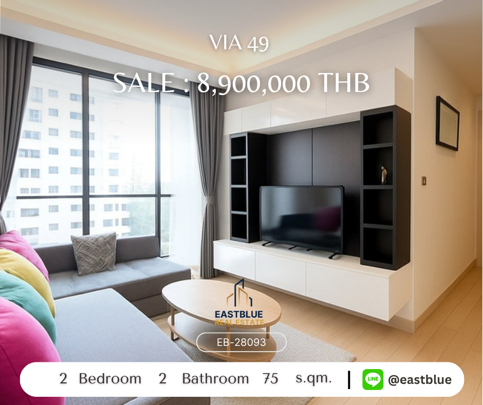 For SaleCondoSukhumvit, Asoke, Thonglor : ✨ ขายคอนโดหรู Via 49 ใกล้ BTS ทองหล่อ - โอกาสทองสำหรับชีวิตหรูหรา! ✨