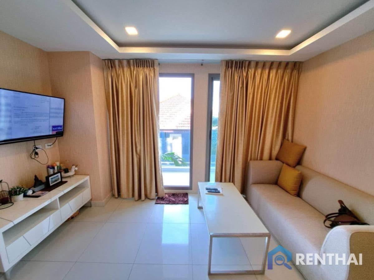 For SaleCondoPattaya, Bangsaen, Chonburi : 2bed fully-furnished condo at Pattayas Arcadia Beach Resort,
