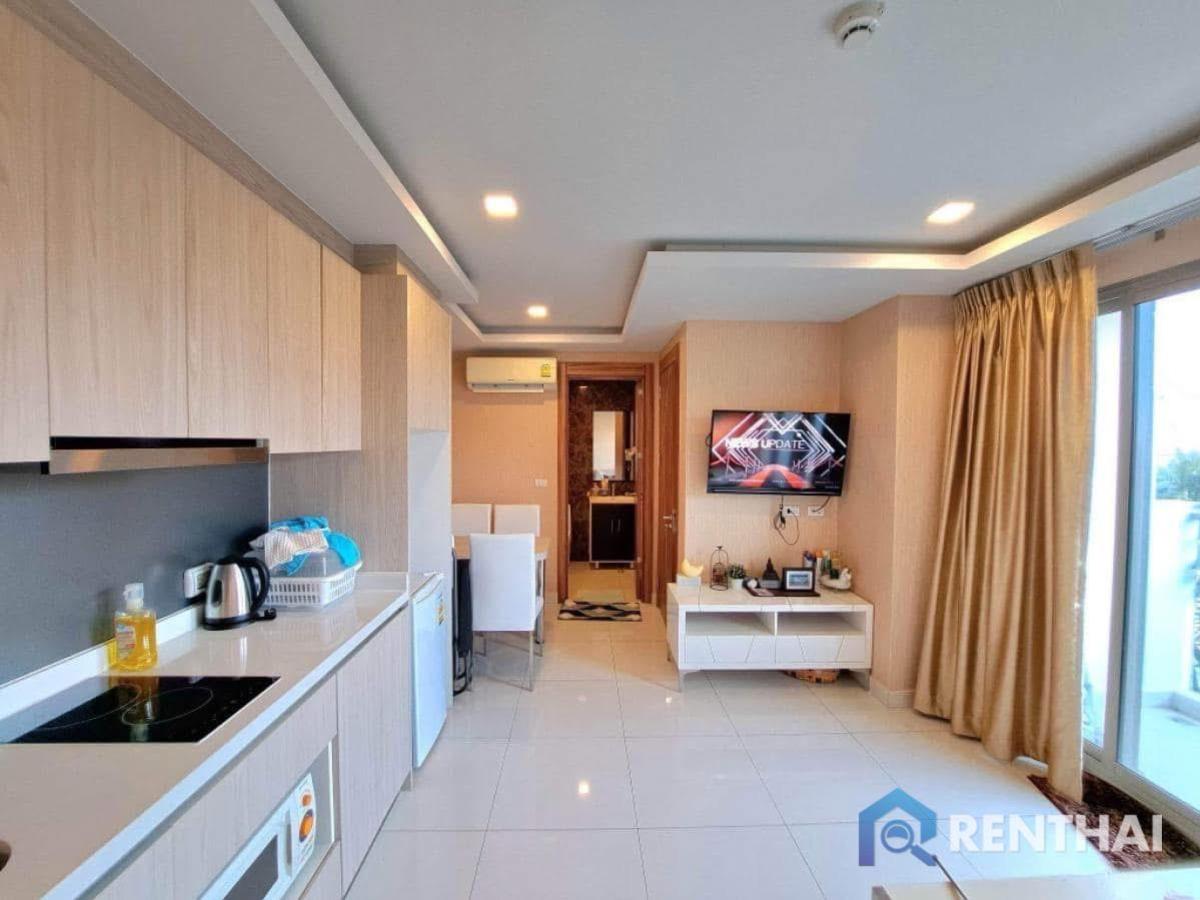 For SaleCondoPattaya, Bangsaen, Chonburi : 2bed fully-furnished condo at Pattayas Arcadia Beach Resort,