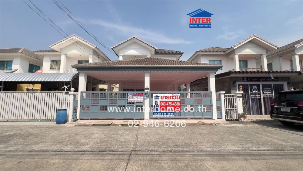 ขายบ้านมีนบุรี-ร่มเกล้า : บ้านเดี่ยว 2 ชั้น 41.2 ตร.ว. หมู่บ้านชากรวิลล์ หนองจอก ซอยเชื่อมสัมพันธ์29 ถนนสุวินทวงศ์ ถนนเชื่อมสัมพันธ์ เขตหนองจอก กรุงเทพมหานคร