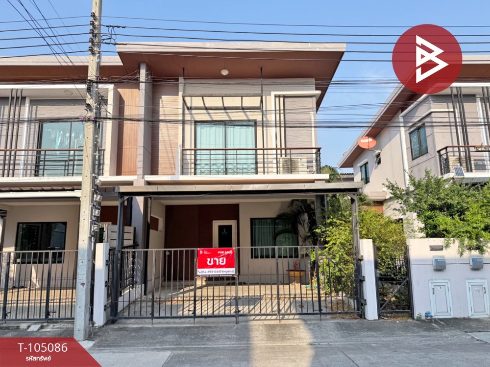 For SaleHouseSamut Prakan,Samrong : For sale: Twin house, Natura Trend Village, Srinakarin, Samut Prakan