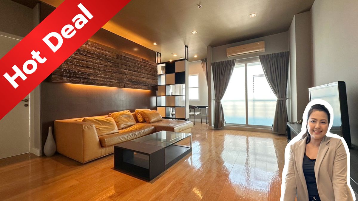For SaleCondoPattanakan, Srinakarin : Condo for sale, 1 bedroom, ready to move, beautiful decorated at The fourwings residence