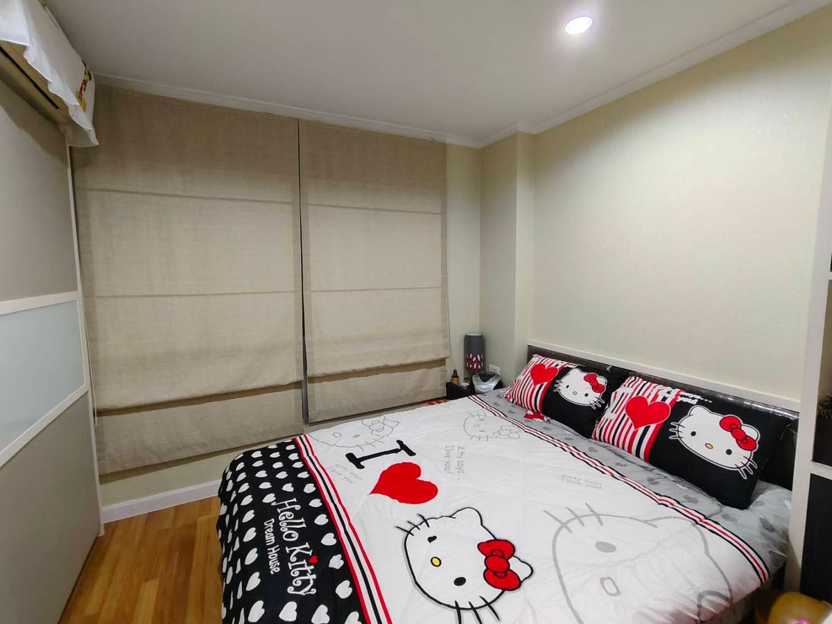 For RentCondoKasetsart, Ratchayothin : Rental of Lumpini Place Ratchayothin, Building C, Floor 17, 1 Broken 1, 28 sqm. Decorated with 2 air conditioners 
 
