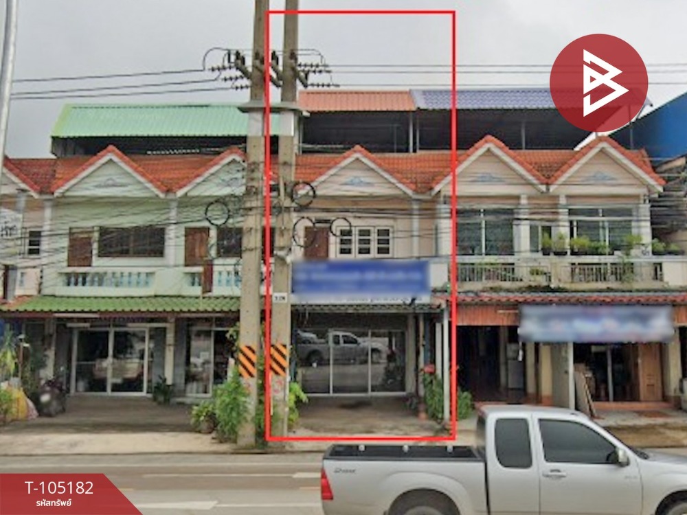 For SaleShop HouseChachoengsao : Commercial building for sale, 2 floors, area 20 sq m, Phanom Sarakham, Chachoengsao
