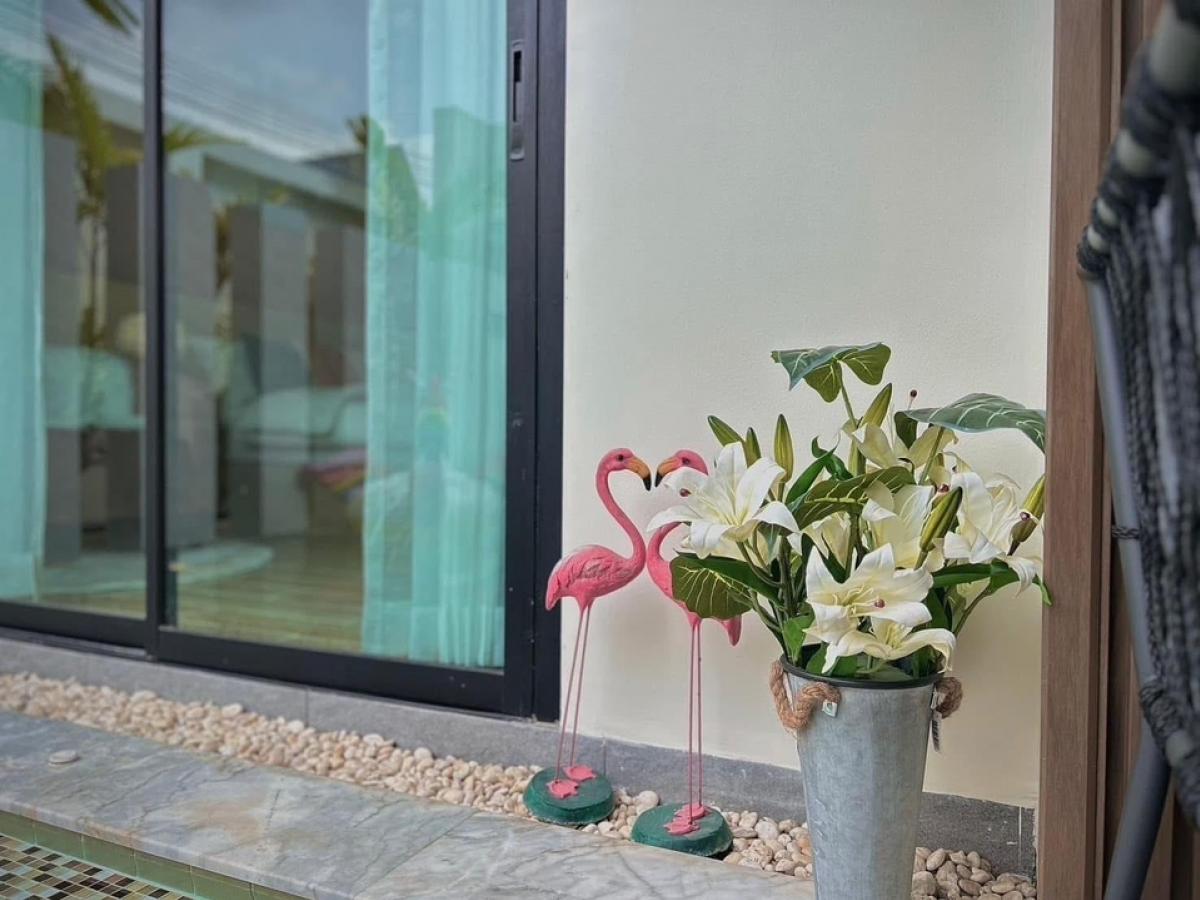 ขายบ้านพัทยา บางแสน ชลบุรี สัตหีบ : 📍บ้าน pool villa สวยทำเลดี อบอุ่น เงียบสงบ ในท่ามกลางธรรรมชาติ บ้านในโครงการ Villa Forestias (บ้านแม่ 4)