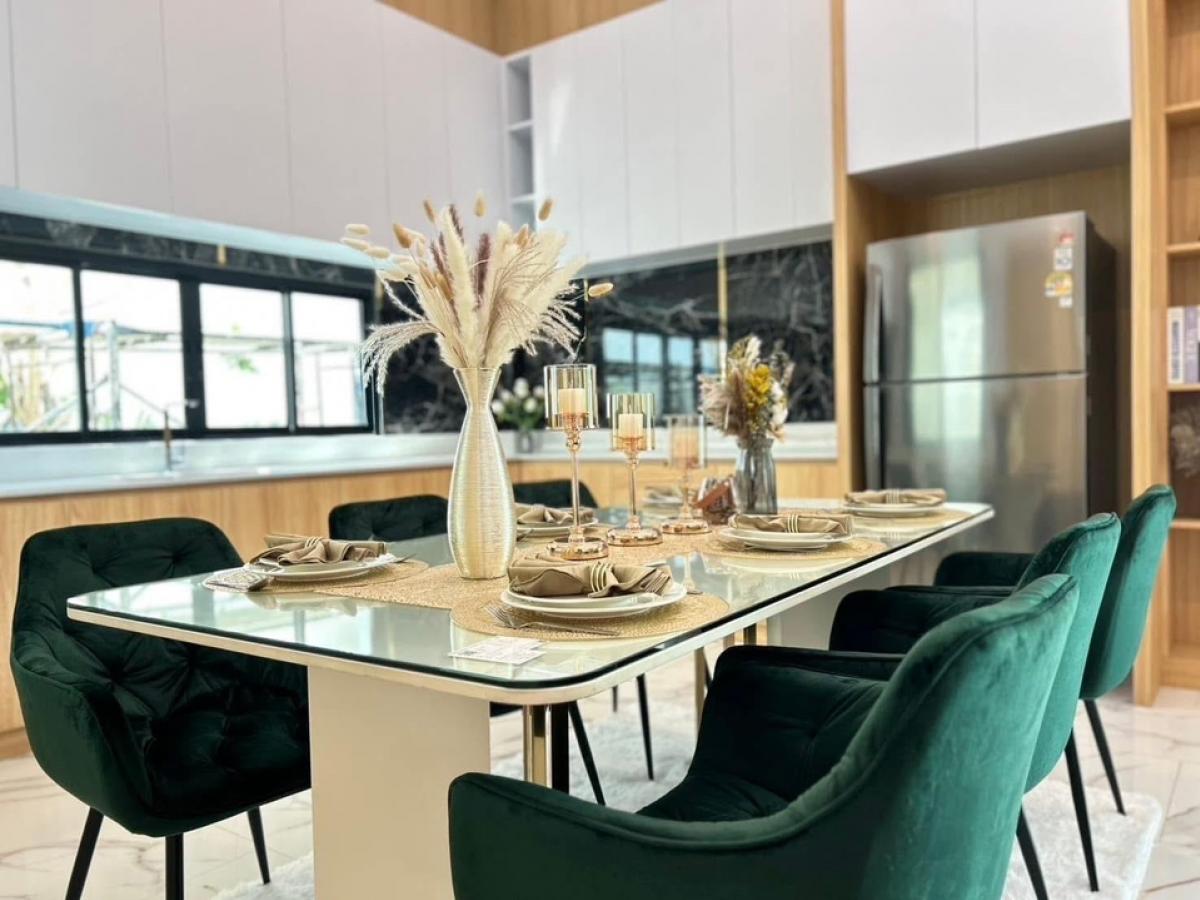 ขายบ้านพัทยา บางแสน ชลบุรี สัตหีบ : 📍บ้าน pool villa สวยทำเลดี อบอุ่น เงียบสงบ ในท่ามกลางธรรรมชาติ บ้านในโครงการ Villa Forestias (บ้านแม่ 4)