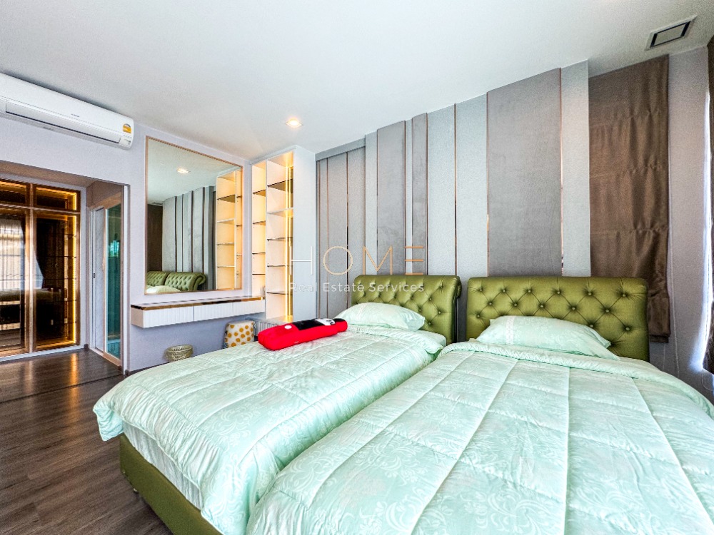 For SaleHouseLadkrabang, Suwannaphum Airport : Mantana Motorway - New Krungthepkreetha / 4 Bedrooms (SALE) COF652