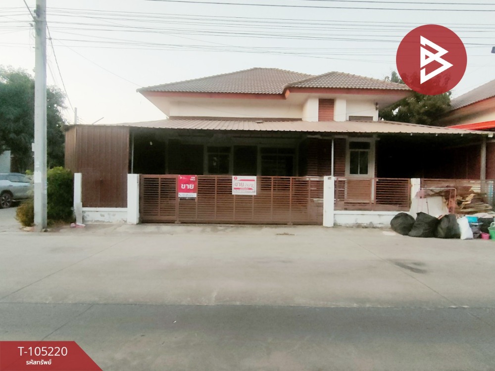 For SaleHouseSamut Prakan,Samrong : Single house for sale, Kittinakorn Village Avenue, Bangplee Housing, Bang Bo, Samut Prakan