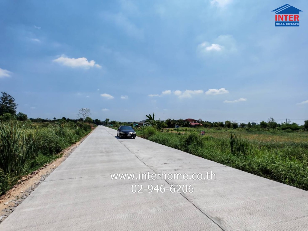 For SaleLandPathum Thani,Rangsit, Thammasat : Vacant land 400 sq.w. Vacant land, Soi Thesaban 11/1, Rangsit-Nakhon Nayok Road, Khlong Sip Road, Nong Suea, Pathum Thani
