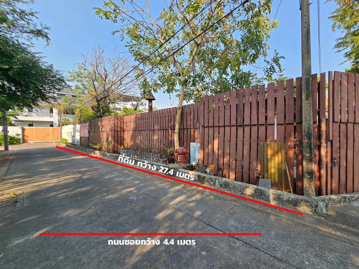 For SaleLandKasetsart, Ratchayothin : Prime Land for Sale – 443 sq.wah | Soi Phahonyothin 24, Yak 8 | Only 900m from BTS Phahonyothin 24 🚆