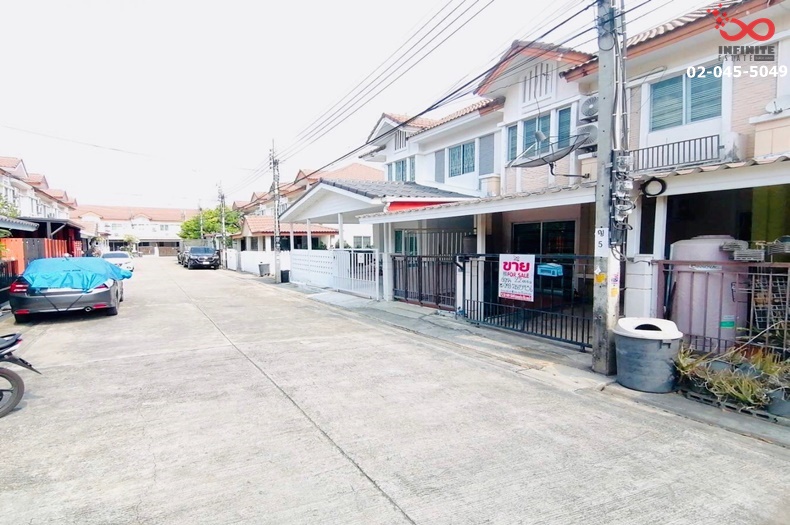 For SaleTownhomeRama5, Ratchapruek, Bangkruai : Townhouse for sale, 2 floors, 17.5 square wah, Pruksa Ville 22, Ratchaphruek-Rama 5-2, Nakhon In Road, Nonthaburi