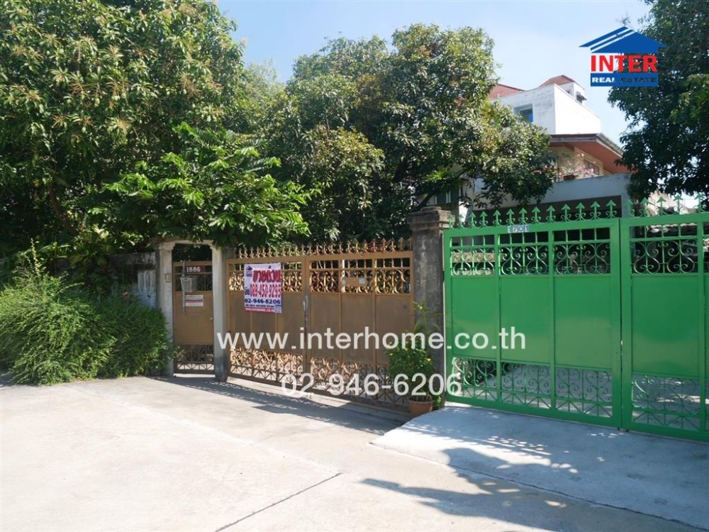 For SaleHouseSamut Prakan,Samrong : 2 storey detached house, 105 sq.w., detached house, Soi Apichat 7, Soi Sukhumvit 115, Sukhumvit Road, Srinakarin Road Mueang Samut Prakan, Samut Prakan