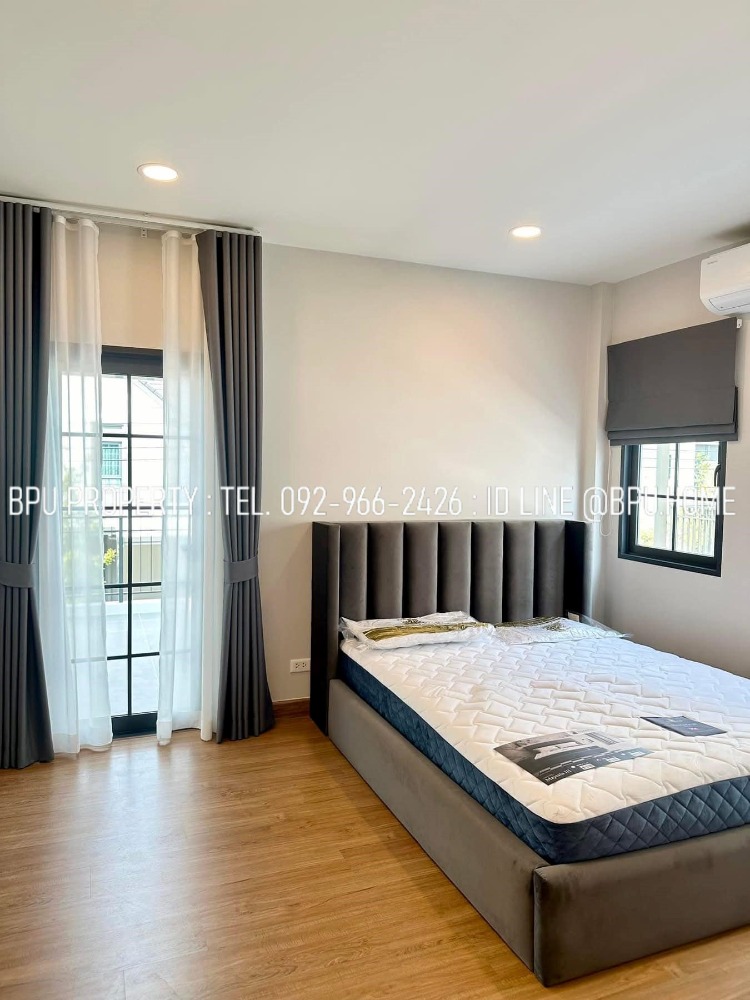 For RentHouseBangna, Bearing, Lasalle : ** 4 Bedrooms Single House for Rent ** Centro Bangna Near Mega Bangna (New Project Phase 2)