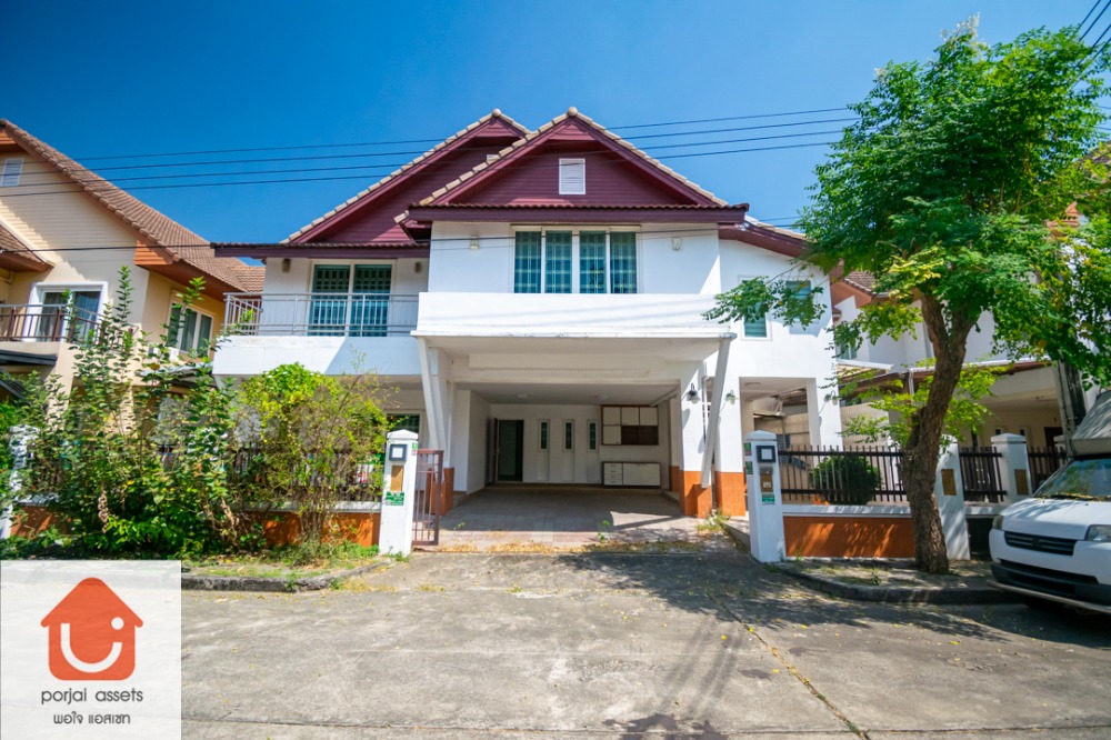 ขายบ้านนวมินทร์ รามอินทรา : ✨ขายบ้านเดียว 🏡 บ้านสวน อมรพันธุ์ สวนสยาม บ้านเดียวสวย 2 ชั้น แบบ 4 ห้องนอน🛏️ ขนาด 64.9 ตร.วา 📍ทำเลปากทางถนนสวนสยาม