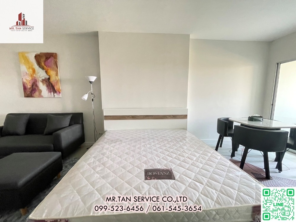 For RentCondoPattanakan, Srinakarin : Condo for rent, Supalai Park, Srinakarit, new furniture Beautiful room ready to be next to the train.