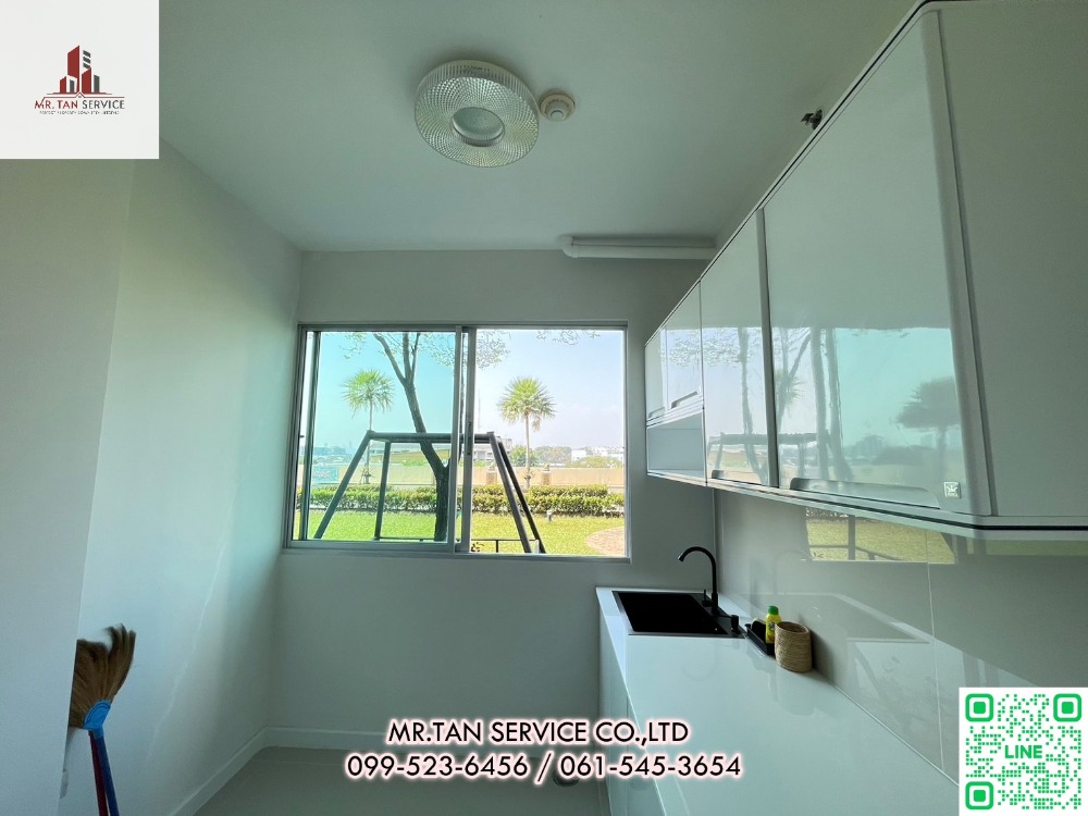 For RentCondoPattanakan, Srinakarin : Condo for rent, Supalai Park, Srinakarit, new furniture Beautiful room ready to be next to the train.