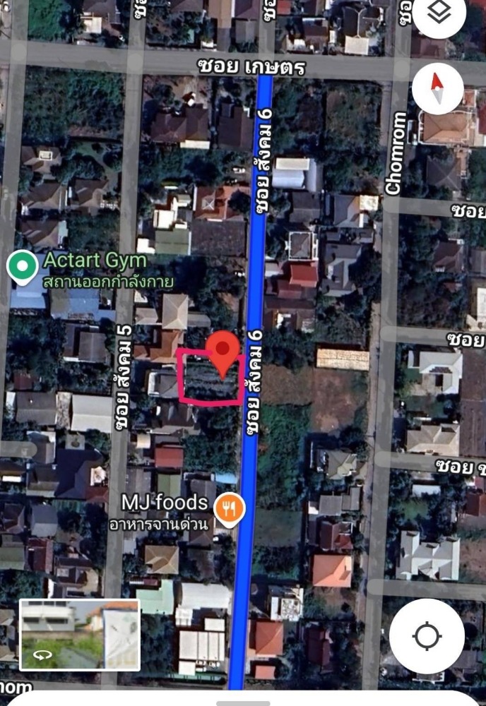 For SaleLandChaengwatana, Muangthong : Chaeng Watthana Road 14 Muang Thong Village, 1 100 sq.wa.