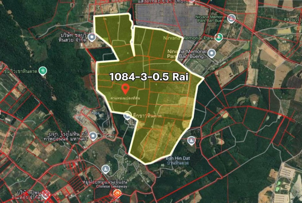For SaleLandPattaya, Bangsaen, Chonburi : Land, Nong Irun Subdistrict, Ban Bueng / (Selling), Land Nong Irun Ban Bueng / (Sale) AA215