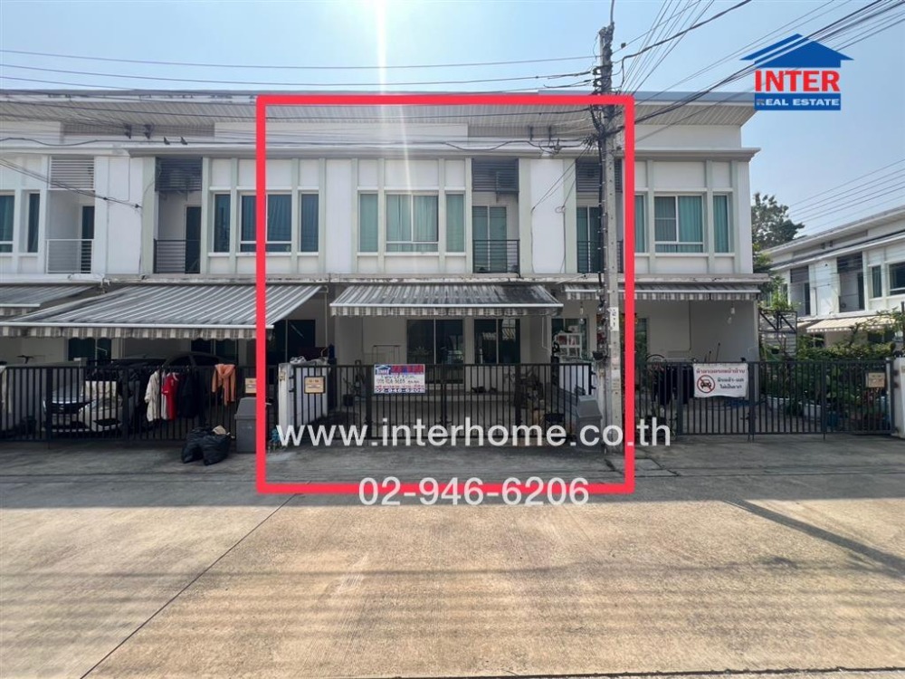 ขายทาวน์โฮมนวมินทร์ รามอินทรา : ทาวน์โฮม 2 ชั้น 18 ตร.ว. หมู่บ้านพลีโน่ รามอินทรา-วงแหวน ซอยเลียบคลองสอง10 ถนนกาญจนาภิเษก ถนนหัยราษฎร์ เขตคลองสามวา กรุงเทพมหานคร