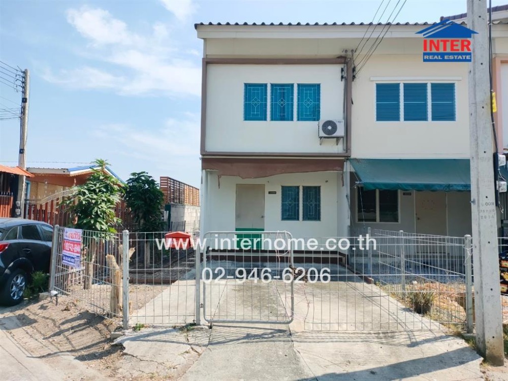 ขายบ้านปทุมธานี รังสิต ธรรมศาสตร์ : บ้านเดี่ยว 2 ชั้น 24.7 ตร.ว. บ้านเอื้ออาทร รังสิต คลอง 10/1 ซอย6 ถนนกาญจนาภิเษก ถนนรังสิต-นครนายก ธัญบุรี ปทุมธานี
