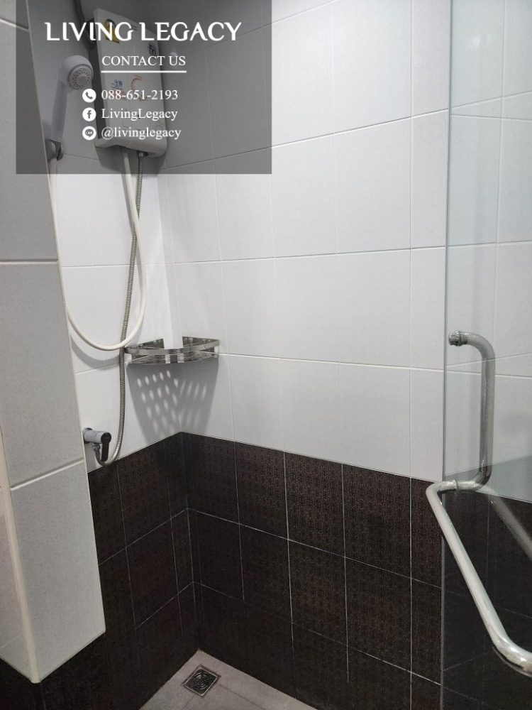 For RentCondoPattanakan, Srinakarin : LSN0AYVE for rent asakan Place Srinakarindra 32 sq.m., 6th floor, Line ID: @livingLegacy