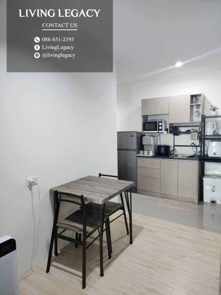 For RentCondoPattanakan, Srinakarin : LSN0AYVE for rent asakan Place Srinakarindra 32 sq.m., 6th floor, Line ID: @livingLegacy