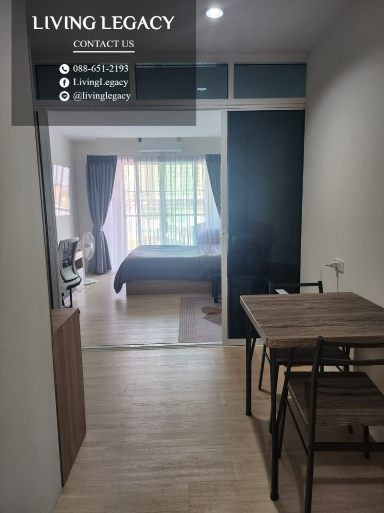 For RentCondoPattanakan, Srinakarin : LSN0AYVE for rent asakan Place Srinakarindra 32 sq.m., 6th floor, Line ID: @livingLegacy