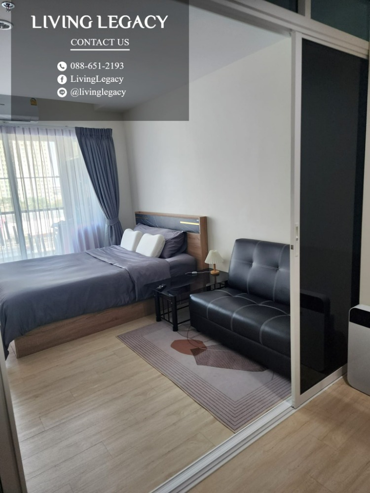 For RentCondoPattanakan, Srinakarin : LSN0AYVE for rent asakan Place Srinakarindra 32 sq.m., 6th floor, Line ID: @livingLegacy