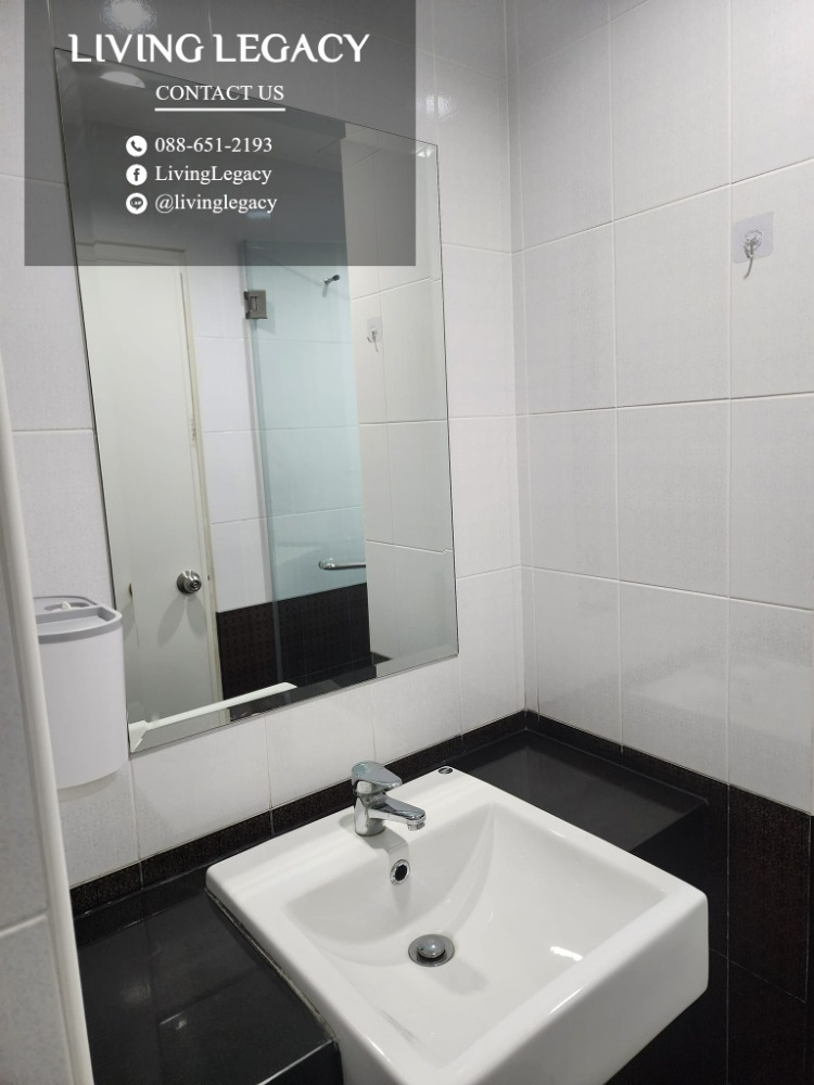 For RentCondoPattanakan, Srinakarin : LSN0AYVE for rent asakan Place Srinakarindra 32 sq.m., 6th floor, Line ID: @livingLegacy