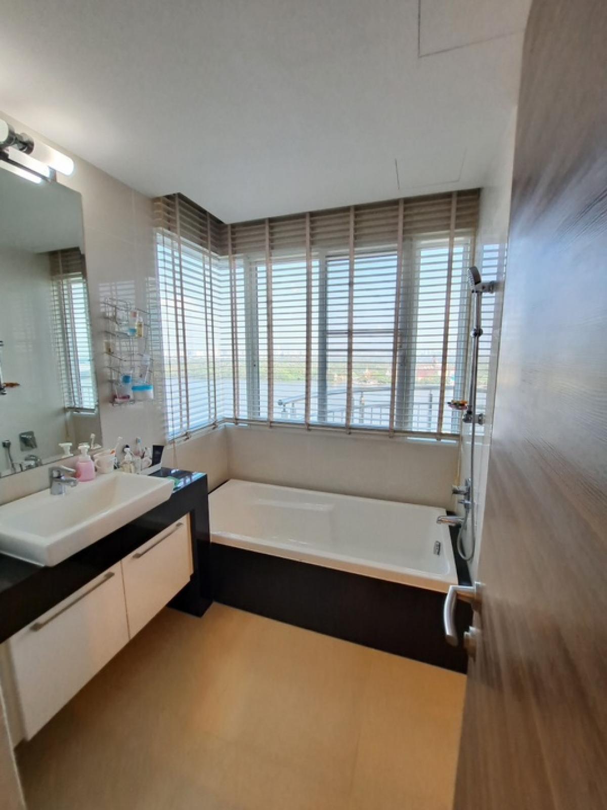 For SaleCondoRama3 (Riverside),Satupadit : [For SALE]  Supalai Premari Condo south river view , 3 bedrooms /5 bathrooms, Chong Nonsi, Yannawa, Bangkok