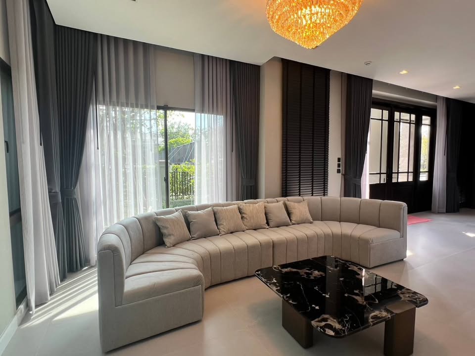 ให้เช่าบ้านลาดกระบัง สุวรรณภูมิ : For rent! Luxury mansion in Rama 9 I Grand Bangkok Boulevard