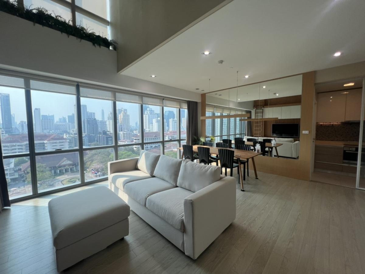 ให้เช่าคอนโดสุขุมวิท อโศก ทองหล่อ : 𝐅𝐨𝐫 𝐑𝐞𝐧𝐭 : The Room 21  2Bed 3Bath (Duplex) Feel like home 107sqm 75k
