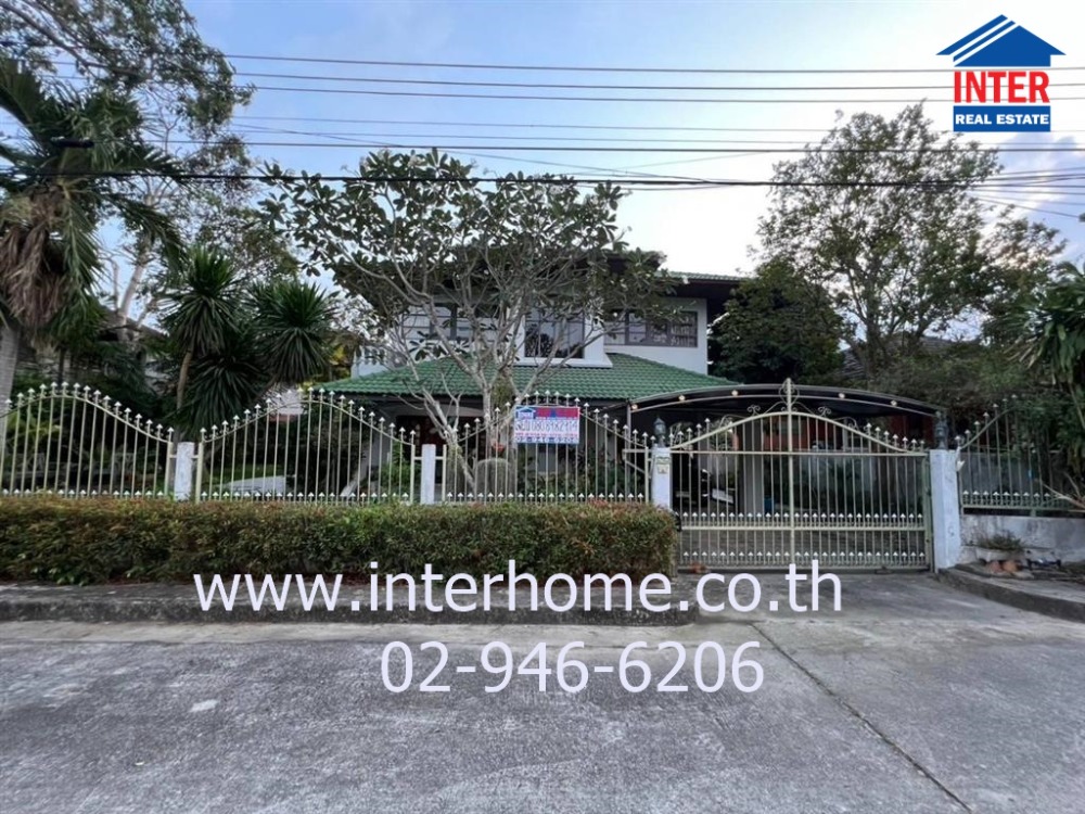 For SaleHouseRayong : 2 storey detached house, 99.1 sq.w. Village, Rom Suk Village 7, near Thai Watchang, Soi Rom Suk 7, Sukhumvit Road, Municipal Road 58, Ban Chang Rayong