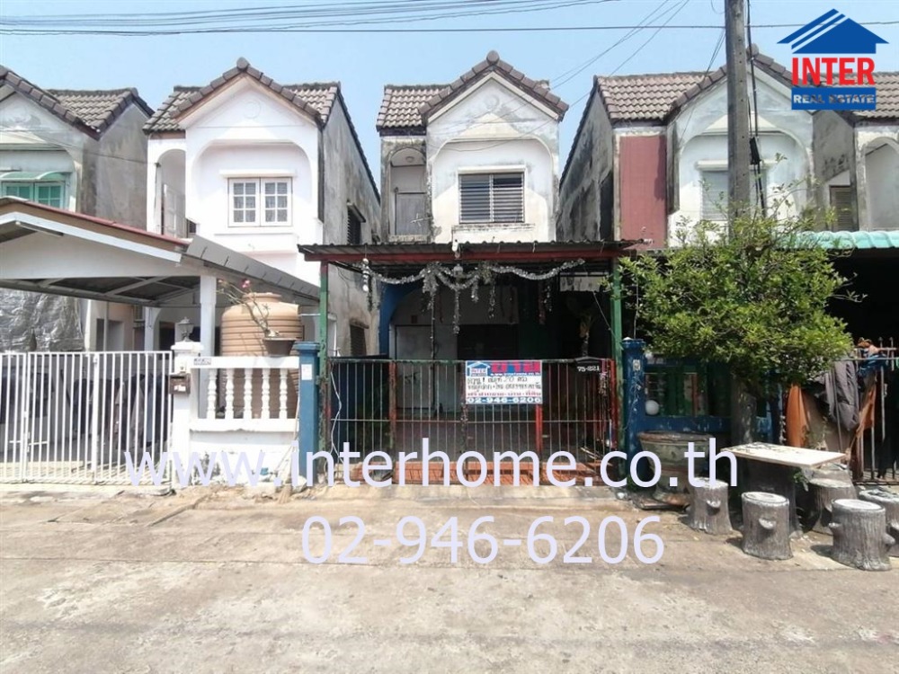 ขายทาวน์โฮมมีนบุรี-ร่มเกล้า : ทาวน์เฮ้าส์ 2 ชั้น 20 ตร.ว. หมู่บ้านเธียรทอง2 ใกล้สน.ประชาสำราญ ซอยเธียรทอง2 ถนนประชาสำราญ ถนนสุวินทวงศ์ เขตหนองจอก กรุงเทพมหานคร
