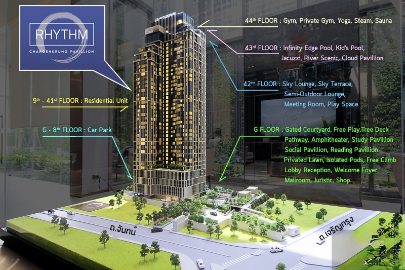 For SaleCondoSathorn, Narathiwat : 🔥🔥 𝐔𝐧𝐢𝐭 𝐔𝐧𝐢𝐭🔥🔥 𝐂𝐨𝐦𝐛𝐢𝐧𝐞𝐝 𝐔𝐧𝐢𝐭‼‼ ️𝟑𝐁𝐞𝐝, 𝐏𝐫𝐢𝐜𝐞 𝟐𝟐 𝟐𝟐.𝟔𝟑𝐌𝐁, 𝟏𝟒𝟔.𝟔𝟐𝐬𝐪𝐦. 𝐑𝐡𝐲𝐭𝐡𝐦 Charoen Krung Pavilion // ☎️ 𝟎𝟗𝟓𝟗𝟒𝟏𝟓𝟗𝟗𝟗 (𝐍𝐔𝐓)