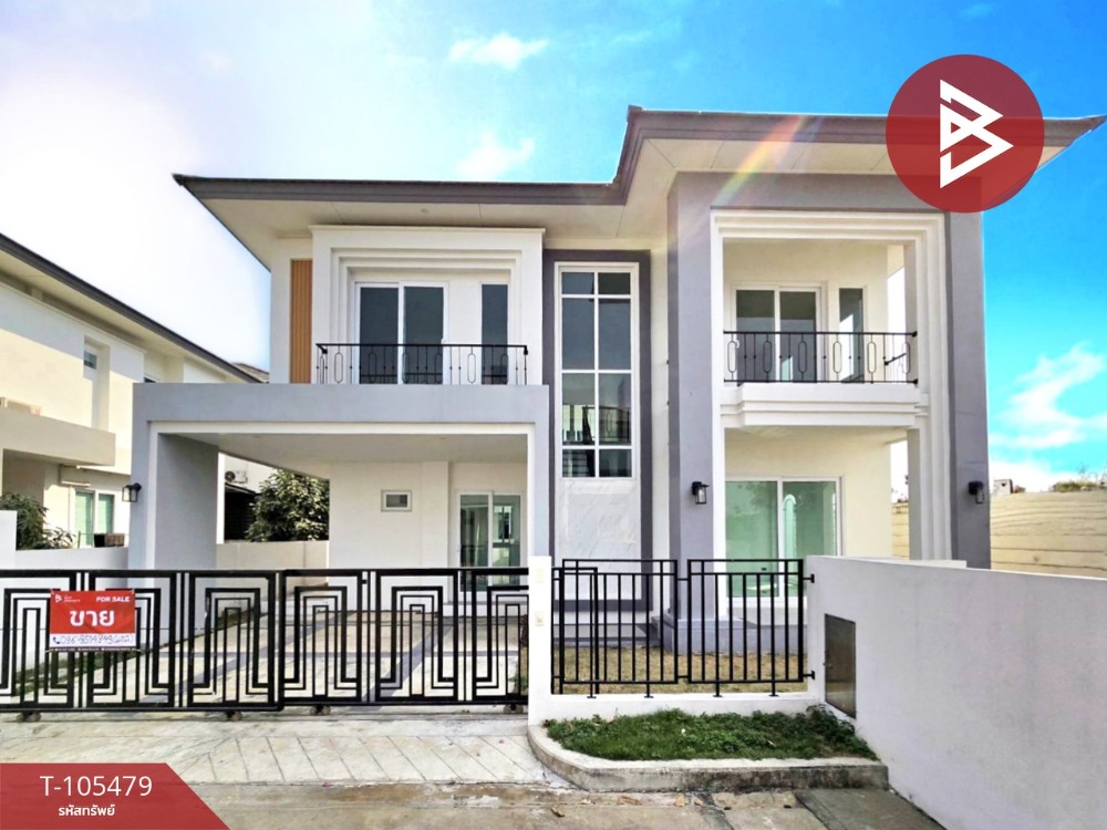 For SaleHouseMahachai Samut Sakhon : House for sale Villa Ras Rama 2-Ekachai Samut Sakhon Village