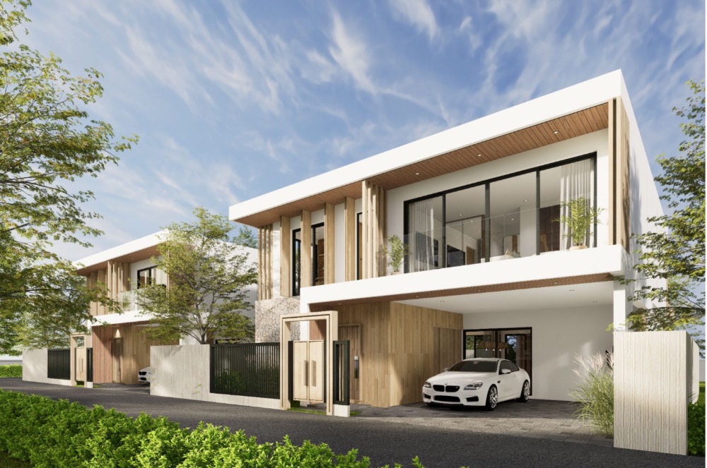 For SaleHousePhuket : Luxury Pool Villa is newly built near the beach in Phuket for 5 minutes.