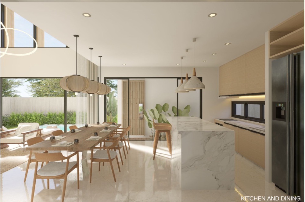 For SaleHousePhuket : Luxury Pool Villa is newly built near the beach in Phuket for 5 minutes.