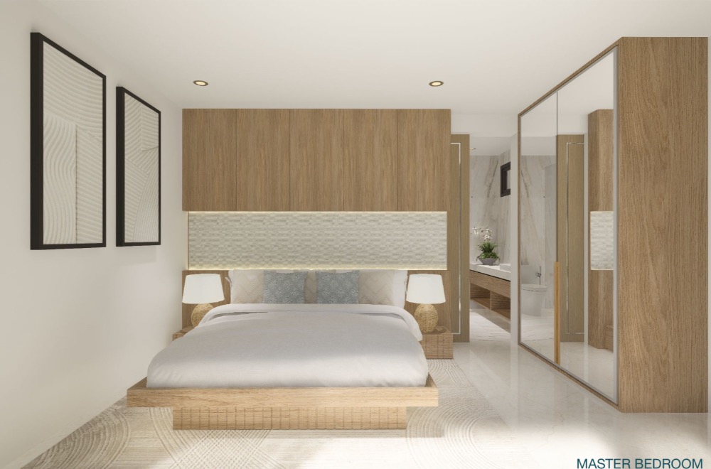 For SaleHousePhuket : Luxury Pool Villa is newly built near the beach in Phuket for 5 minutes.