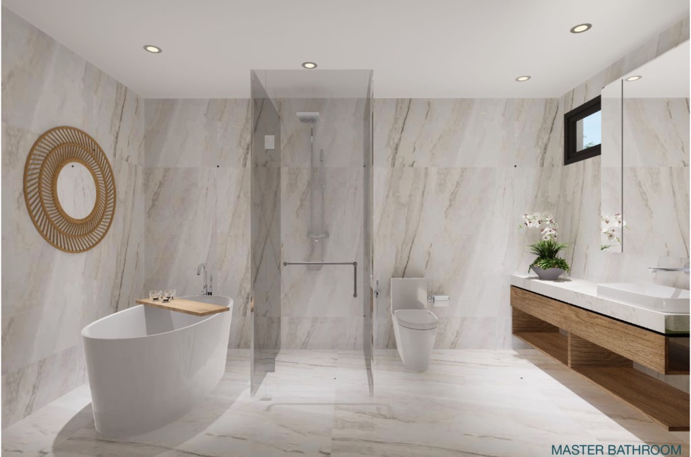 For SaleHousePhuket : Luxury Pool Villa is newly built near the beach in Phuket for 5 minutes.