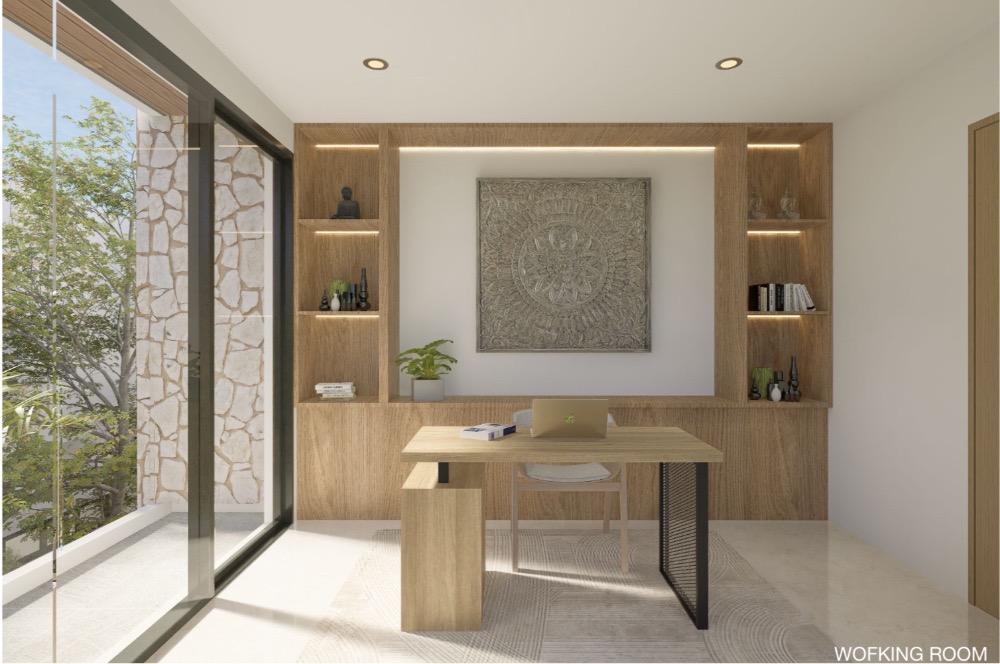 For SaleHousePhuket : Luxury Pool Villa is newly built near the beach in Phuket for 5 minutes.