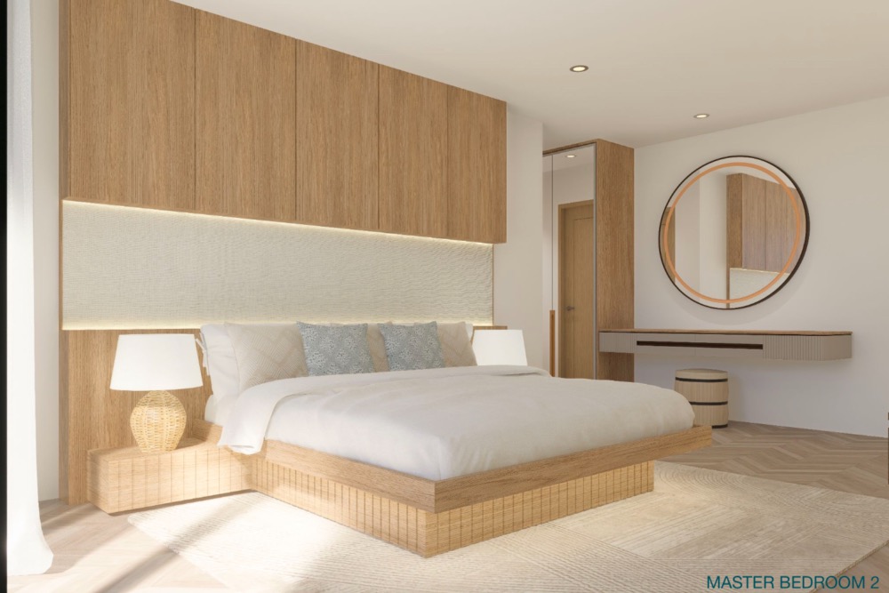 For SaleHousePhuket : Luxury Pool Villa is newly built near the beach in Phuket for 5 minutes.